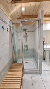 Kupatilo u objektu Gîte La Grange