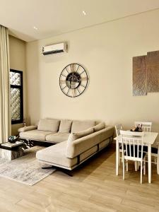 Posezení v ubytování WeTake Hawana