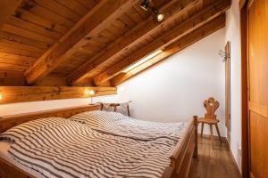 Postel nebo postele na pokoji v ubytování Ferienhaus Riss