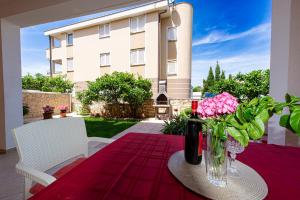 Balkón nebo terasa v ubytování Apartments Cvito