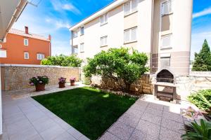 Zahrada ubytování Apartments Cvito