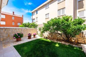 Zahrada ubytování Apartments Cvito