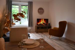 Fotografie z fotogalerie ubytování Apartmán u Fontány 2-free parking v Poděbradech