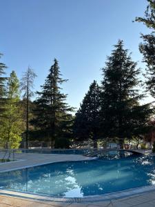 Hồ bơi trong/gần Chalet rural en Angeles de San Rafael