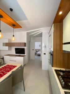 Kuchyň nebo kuchyňský kout v ubytování Casa Celeghin