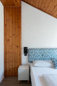 Postel nebo postele na pokoji v ubytování Gasthof Salurn