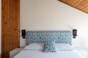 Postel nebo postele na pokoji v ubytování Gasthof Salurn
