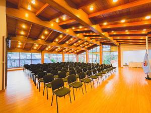 a large room with a bunch of chairs in it at Gran Kuntur Wasi Hotel Casa y Campo in Cajamarca +83 photos