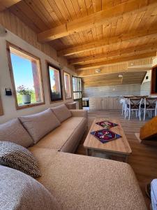 Posezení v ubytování Guesthouse Nedajno