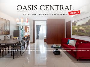 TV a/nebo společenská místnost v ubytování Oasis Central Residence & Hotel -I- Ho Chi Minh City-Centre