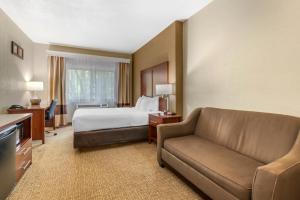 En eller flere senge i et værelse på Comfort Inn North - Air Force Academy Area + 46 billeder