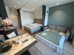 Posteľ alebo postele v izbe v ubytovaní Stunning Wörthersee Holiday Home
