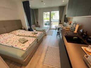 Posteľ alebo postele v izbe v ubytovaní Stunning Wörthersee Holiday Home