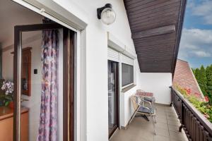 Balkón alebo terasa v ubytovaní 6RoomS HÉVÍZ-BALATON