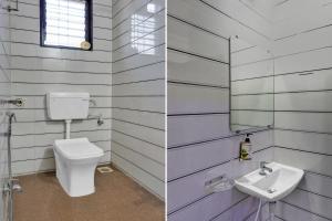 Super Collection O Eon Inn Near Pune Airport的一间浴室