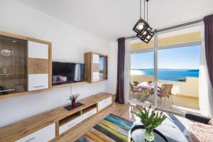 Μια τηλεόραση ή/και κέντρο ψυχαγωγίας στο Apartment Biokovo
