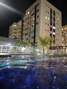 Πισίνα στο ή κοντά στο Sol Prime Aracaju - 2 quartos - vista piscina - a 6 minutos da praia de Aruana
