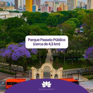 Um ponto turístico perto do hostel