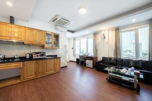 Η κουζίνα ή μικρή κουζίνα στο A25 Hotel - 28 Trần Quý Cáp