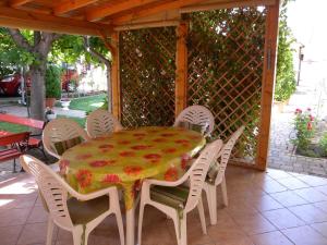 A patio or other outdoor area at Apartments in Siofok - Balaton 35627
