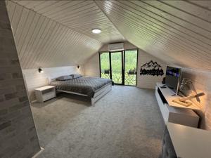 Posteľ alebo postele v izbe v ubytovaní Rest houses FORUMS + 37 fotografií
