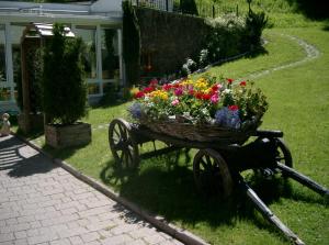 A garden outside B&B Appartments Cudlea