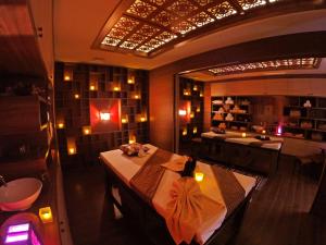 Istumisnurk majutusasutuses Opera Suite Hotel