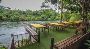 Landskap semula jadi dekat dengan resort