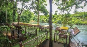 Landskap semula jadi dekat dengan resort