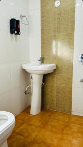 Koupelna v ubytování The Sandstone Studio