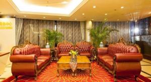 Argyle International Airport Hotel Shanghai的休息区