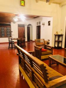 Posezení v ubytování Casa Del Ceylon