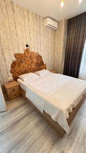 Postel nebo postele na pokoji v ubytování Villa Mandarina