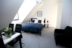 Posteľ alebo postele v izbe v ubytovaní Pure Apartments Kraków