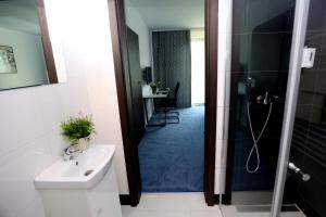 Kúpeľňa v ubytovaní Pure Apartments Kraków