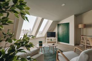 Et tv og/eller underholdning på Apartamentos Atlantis