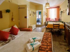 Postel nebo postele na pokoji v ubytování La Casa di Eio
