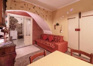 Posezení v ubytování La Casa di Eio