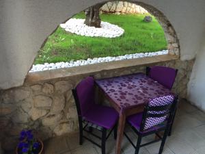 Zahrada ubytování Apartments Nina