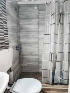 Koupelna v ubytování Aktaion Hotel