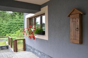 Zahrada ubytování apartmány Špacír
