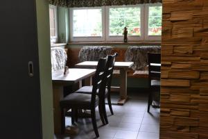 Restaurace v ubytování apartmány Špacír