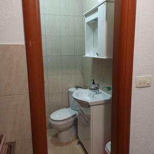 Koupelna v ubytování Apartman Tristan