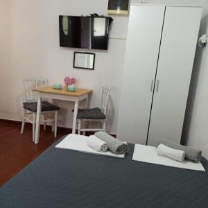 Postel nebo postele na pokoji v ubytování Apartman Tristan
