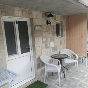 Patio nebo venkovní prostory v ubytování Apartman Tristan