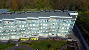 Budynek, w którym mieści się apartament