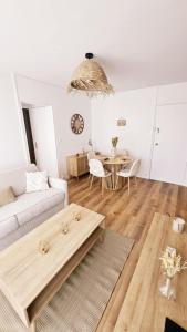 Χώρος καθιστικού στο Le Cocon de la Bizontine