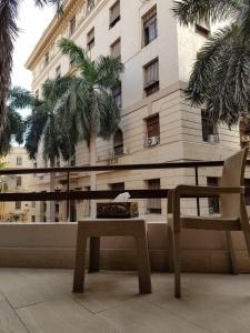 Rõdu või terrass majutusasutuses Cairo hotel