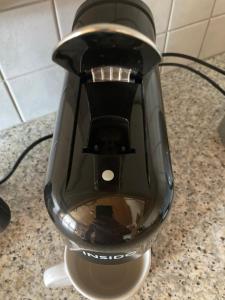 a close up of a hair dryer on a counter at Chill out Zone in Kraubath an der Mur +10 photos