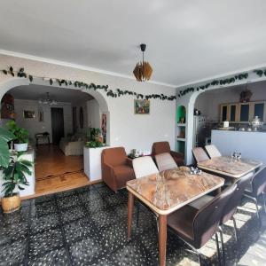 A seating area at GIO-NIKA
